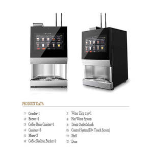 Máquina Expendedora de Café Molido Comercial de Acero Inoxidable con Pantalla Táctil de 15.6 Pulgadas, Habilitada para SDK, Capacidad de 20-150 Unidades - Product Image 5