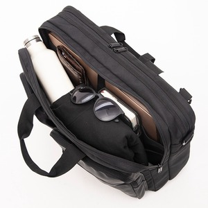 Sac à dos d'affaires multifonctionnel noir de grande capacité, sac pour ordinateur portable, sac de voyage, mallette portable - Product Image 4