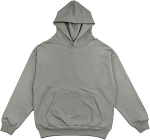 Sweat-shirt à capuche décontracté pour homme NG2026, 100 % coton molletonné respirant, avec cordon de serrage, manches longues, motif uni - Product Image 4