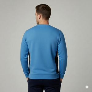 Sudaderas personalizadas para hombre con cuello redondo, sudaderas con capucha para hombre, suéteres de manga larga, sudaderas gruesas de forro polar, sudaderas lisas para hombre - Product Image 2