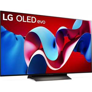 Smart 77-Inch LCD Flat Screen <b>TV</b> 165 cm with LED <b>Backlight</b> HDTV Definition Black or White Cabinet - Product Image 1