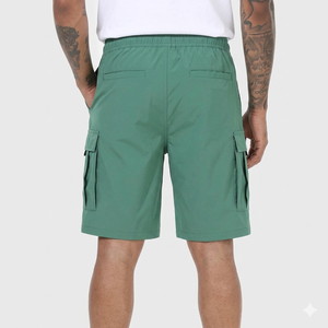 Shorts cargo pour hommes à prix abordable, shorts de travail personnalisés, service OEM en gros, shorts cargo de sport respirants et à séchage rapide - Product Image 2