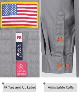 <b>Waterproof</b> Functions High Quality 100% Cotton American Welding <b>Works</b> Shirt for Sale Whole Sale Rate Good Quality Welding - Product Image 6