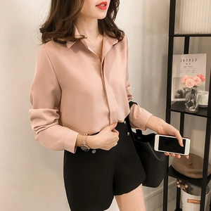 เสื้อเชิ้ตทำงานทรงเข้ารูป ดีไซน์หรูหรา สำหรับสุภาพสตรี - ราคาโรงงาน รับปักลายตามสั่ง ระบายอากาศได้ดี - Product Image 2