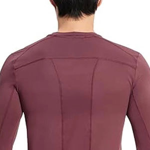 Hauts de travail pour infirmiers d'hôpital, bleu roi, manches longues, sous-vêtements médicaux pour hommes, en vente - Product Image 6