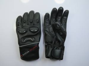 Gants de moto en cuir personnalisés pour l'été, à doigts entiers, avec protection UV et coupe-vent, pour la course - Product Image 5