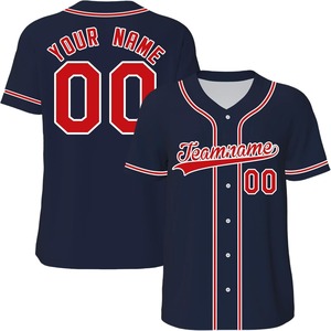 Camiseta de Béisbol Personalizada con Nombre y Logotipo, al por Mayor, Estilo Vintage a Rayas, Sublimada, para Jóvenes, Ropa de Béisbol y Sóftbol, Camisetas de Béisbol - Product Image 2