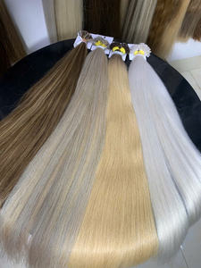 ผมต่อเคราตินปลายแบนสำหรับต่อผมมนุษย์แบบหยิกลอนเดียวจากเวียดนาม - Product Image 5