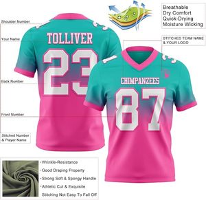 Camisetas de Fútbol Personalizadas para Hombre, Mujer y Jóvenes, Uniformes Deportivos con Nombre, Número y Logotipo Bordados/Impresos - Product Image 4