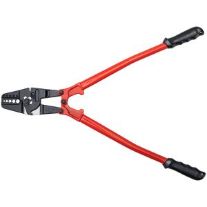 Pinza Industriale Manuale da 24 Pollici per Taglio Cavi e Funi Metalliche, con Manicotti in Acciaio Inossidabile e Alluminio per Diametri da 1/16, 3/32, 1/8, 5/32, 3/16 Pollici - Product Image 6