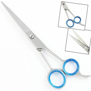 Professional Hair Scissors Cut Hair Cutting Salon Scissor Barber Thinning <b>Shears</b> Hairdressing Scissors Set - Product Image 3