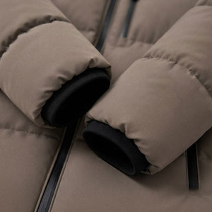 Nouvelle veste matelassée douce pour homme, style zippé intégral confortable pour les aventures en plein air, vestes d'hiver - Product Image 5