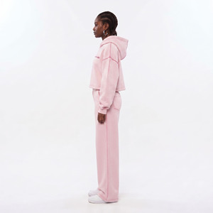 Ensemble de survêtement décontracté pour femme grande taille, coupe ample, à capuche, manches longues, style streetwear, comprenant un sweat à capuche et un pantalon de jogging - Product Image 3