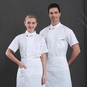 Uniforme de Chef de Qualité, Veste de Chef Respirante Unisexe à Manches Longues pour Hôtel, Restaurant, Cuisine, Barbier, Sushi - Product Image 2