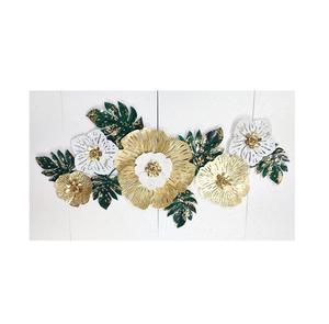 Nouveau Style nouvelle feuille d'or fer tenture murale usine vente en gros maison métal décoration murale pour Restaurant salon - Product Image 3