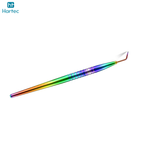 สินค้ามาใหม่ รูปทรงหลากหลาย OEM ที่คีบแยกขนตาหลายสี ด้ามจับง่าย ใช้งานสะดวก อุปกรณ์ยกขนตาแบบปรับแต่งได้ - Product Image 2