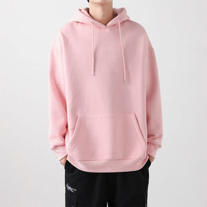 Sweat à capuche unisexe vierge brodé pour l'hiver, personnalisable, en polaire épaisse 340 g/m², style Hip Hop Streetwear décontracté - Product Image 3