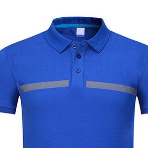 Camisetas Polo de Secado Rápido para Verano con Tiras Reflectantes - Camiseta de Seguridad para Trabajo en Construcción, Aire Libre e Industria - Product Image 2
