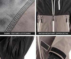 Combinaisons de ski de haute qualité North Ski Suits unisexes, imperméables, respirantes, avec fermeture éclair, en nylon/coton, vêtements de sport - Product Image 5