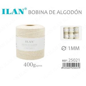 Bobina di Cordoncino in Cotone Ilan 1 mm Circa 400 g - Product Image 3