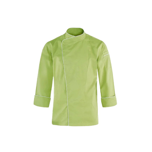 Chaqueta de Chef Profesional Roja de Doble Botonadura, 100% Algodón Tejido, Unisex, Manga Larga, Logotipo Personalizado, Uniforme de Cocina de Restaurante - Product Image 3