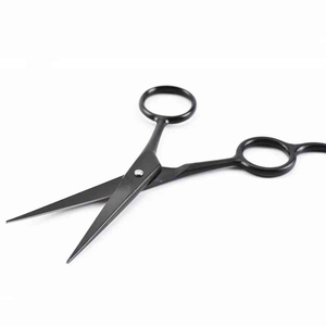 Tijeras profesionales para el cabello de acero inoxidable con hoja afilada, mango mediano, para diestros, tijeras de corte de pelo, herramienta para estilistas de salón y barberos. - Product Image 3
