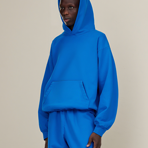 Sudadera con Capucha OEM Gruesa y Pesada, 100% Algodón con Forro Polar, para Hombre, con Logotipo de Marca Personalizado, Talla Grande, Unisex, Opción de Impresión de Texto y Fotos - Product Image 4