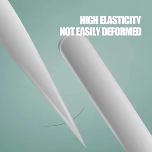 Pinces à cils en acier inoxydable de haute qualité pour salons de beauté, pinces de précision antistatiques durables avec option de logo personnalisé - Product Image 3