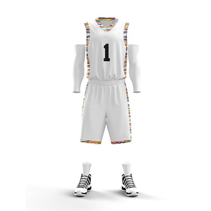 Uniforme de basket-ball pour jeunes et adultes avec logo personnalisé Uniforme de basket-ball haute performance pour les équipes - Product Image 1