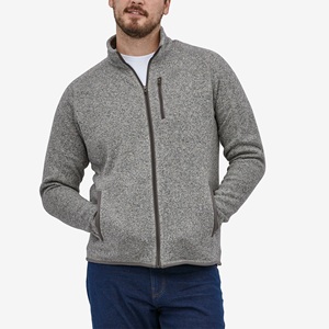 Veste polaire technique zippée pour homme, coupe-vent, fermeture éclair, couleur unie, décontractée, pour l'automne et l'hiver, veste polaire chaude pour homme - Product Image 1