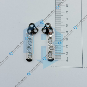 แผ่นล็อค TPLO คุณภาพสูง RAICES ENTERPRISES ขนาดกว้าง 2.7 มม. ชุด 2 ชิ้น แบบ Pre-contoured 316L Voi-Style สำหรับสัตว์เลี้ยง แมว สุนัข สำหรับสัตวแพทย์ - Product Image 6