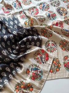 Sari Tradicional Indio para Mujer, Tejido de Seda Suave Reglance Pure Jari, Tejido Jacquard, Estampado Digital Vantara, para Todas las Temporadas - Product Image 5