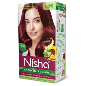 Crema de Coloración Permanente para el Cabello Borgoña 60g + 60ml, Color Intenso y Duradero, Grado Cosmético, Sin Amoníaco - Product Image 1