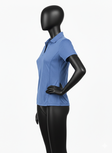 Chemises polo pour femmes tendance, haute qualité, 100% coton, écologiques, respirantes, tissu 220g - Product Image 3