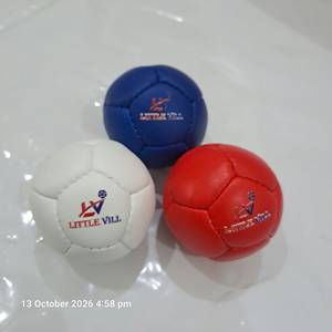 ชุดลูกบอคชีอาขนาดเล็ก LVI สำหรับกีฬาพาราลิมปิก 13 ลูก 6 สีแดง 6 สีน้ำเงิน 1 สีขาว ขนาด 60 มม. ทำจากหนังสังเคราะห์ พร้อมกระเป๋าพกพาสำหรับเล่นในร่ม แบบกำหนดเองได้ - Product Image 3