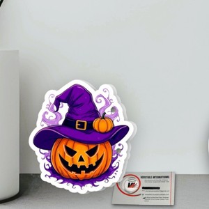 Plaque d'extension de cils en acrylique Purple Hat Pumpkin Lash Tiles, marque privée, outil de beauté magnétique, motif floral, logo personnalisé - Product Image 5