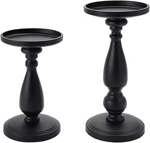 Support à bougie en métal créatif, élégant, pour la décoration intérieure de la maison - Product Image 1