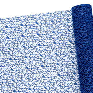 Rollo de Malla Decorativa de Poliéster con Diseño de Araña, Rollo de Tela para Envolver Ramos Florales, para Envolver Regalos y Arreglos Florales - Product Image 1