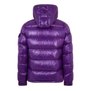 Chaqueta de Invierno Acolchada con Capucha para Hombre, Diseño Personalizado OEM, Cierre de Cremallera Frontal, Bolsillos, Opción de Talla Grande, Impresión Personalizada Rápida - Product Image 4