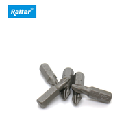Jeu de tournevis RALTER OEM Phillips antidérapants sablés 25 mm PH2, boîte de 10 pièces