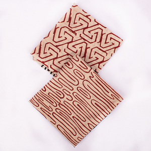 Lightweight Craftjaipur Cotton <b>Square</b> <b>Scarf</b> Bandana Hand-Dyed Hand Block Print Breathable Four Seasons Beach Wear Accessories - Product Image 4