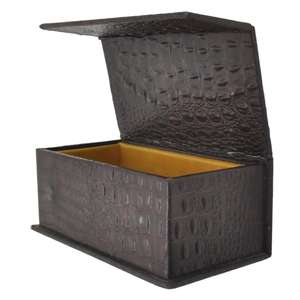 Decorative Leather Box Gold Horse Bit Style Hot Selling Storage Boxes & <b>Bins</b> Eco Friendly Custom Gift Box Luxury Home Decor - Product Image 3