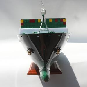 E.VER.GREEN - Buque Portacontenedores - Maqueta de Barco de Madera Hecha a Mano para Exhibición, Colección o Regalo de Recuerdo - Product Image 4