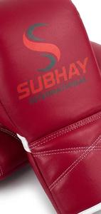 New 2026 Leather Boxing Gloves Lace-Up Breathable Training Gear for Adults - Product Image 3