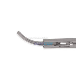 กรรไกร MIS - ใบมีดโค้งเต็มรูปแบบขนานกับด้ามจับ, แกนขนาด 5 มม., ความยาวใช้งาน 6.75 นิ้ว (17 ซม.), ด้ามจับแบบกลมขนาด 11.75 นิ้ว (30 ซม.) - Product Image 6