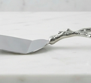 Modern Stainless Steel <b>Cake</b> Spatula With Sculpted Branch Handle Luxury Design Ideal For <b>Cake</b> Serving Wedding And Parties Use - Product Image 3