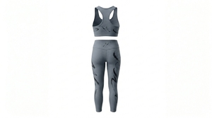 Ensembles de yoga pour femmes personnalisés de haute qualité, respirants, à séchage rapide, légers, impression personnalisée, design sans manches en 2 pièces - Product Image 2