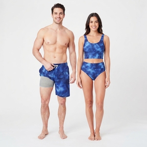 Shorts personnalisés pour hommes, sublimation, impression intégrale, sport, décontractés, vacances, plage, shorts 2 en 1 avec doublure et compression - Product Image 2