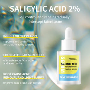 MOIKA OEM serum pengobatan jerawat, perawatan Anti Penuaan melembabkan label pribadi kustom untuk kulit sensitif - Product Image 4