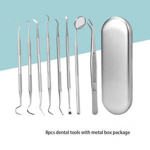 Raspador de Dientes de Acero Inoxidable de 6 Piezas/Herramienta de Limpieza Dental y Juego de Herramientas Orales de Dentavex - Product Image 5